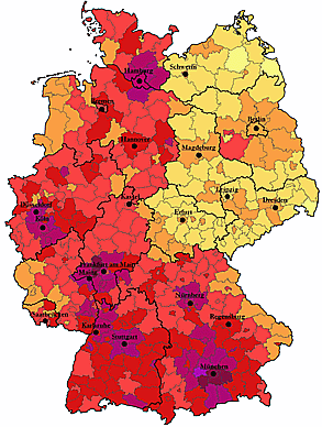 Kaufkraft Deutschland 2010