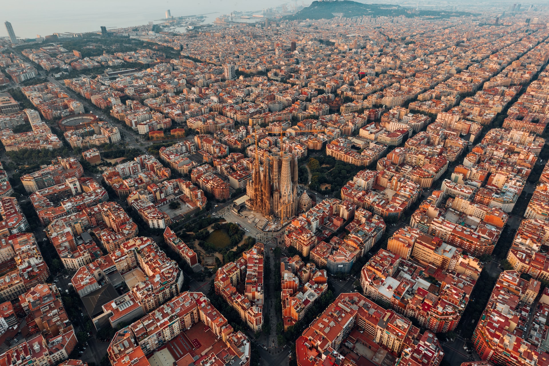 Blocks of houses and streets from above stand for MBI's street level data