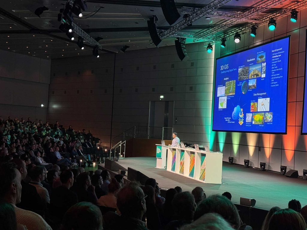 Die Bühne der Esri European Conference.
