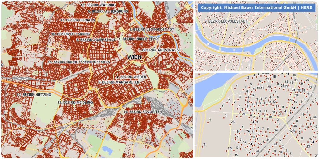 House coordinates from MB-International