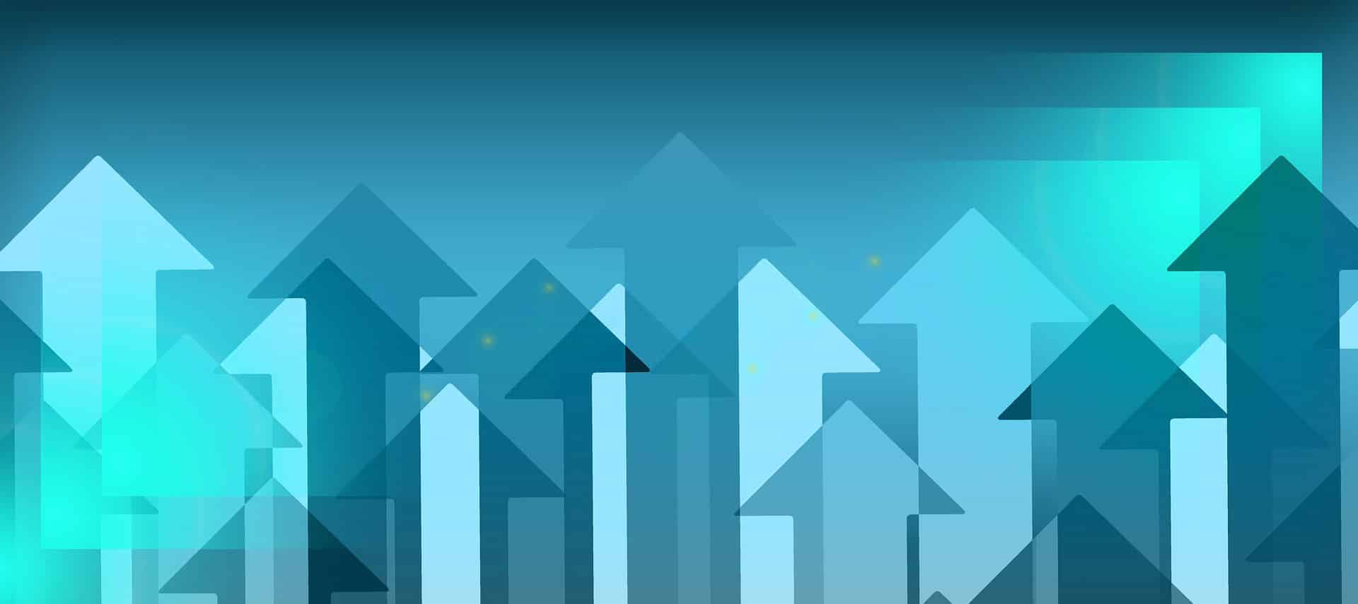 Population and purchasing power trends are represented by arrows.