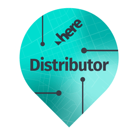 This Badge is a proof that MBI is a HERE Distributor.