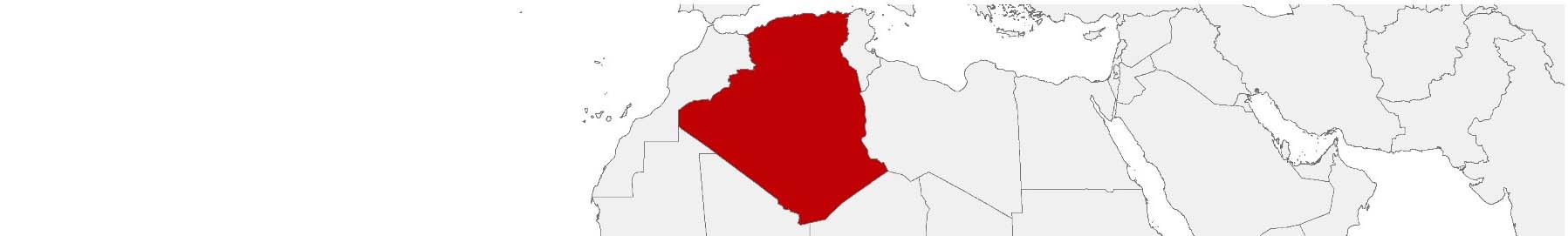 Kaufkraftdaten und soziodemographische Daten können auf einer Karte von Algerien mithilfe der Gebietsgrenzen Wilāyāt dargestellt werden.