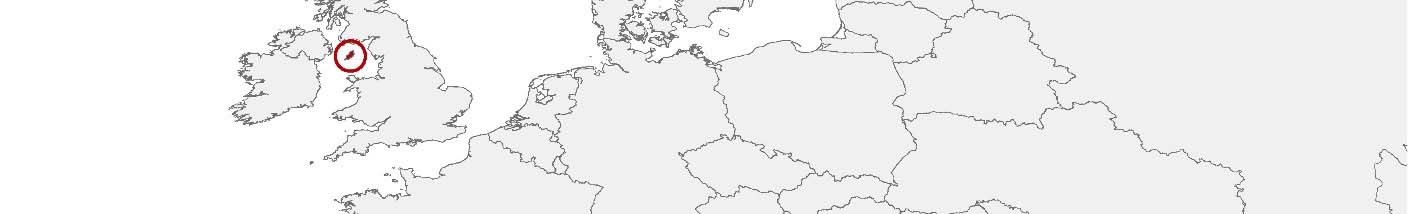 Kaufkraftdaten und soziodemographische Daten können auf einer Karte von Isle of Man mithilfe der Gebietsgrenzen Districts dargestellt werden.