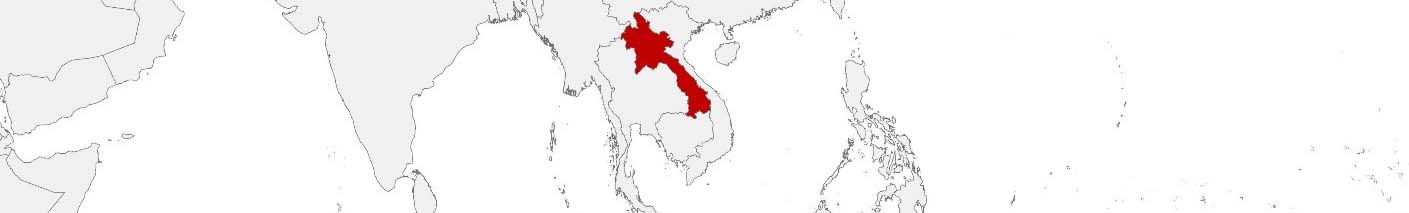 Purchasing power data and socio-demographic data can be displayed on a map of Lao People's Democratic Republic using the following area boundaries: Khoueng.