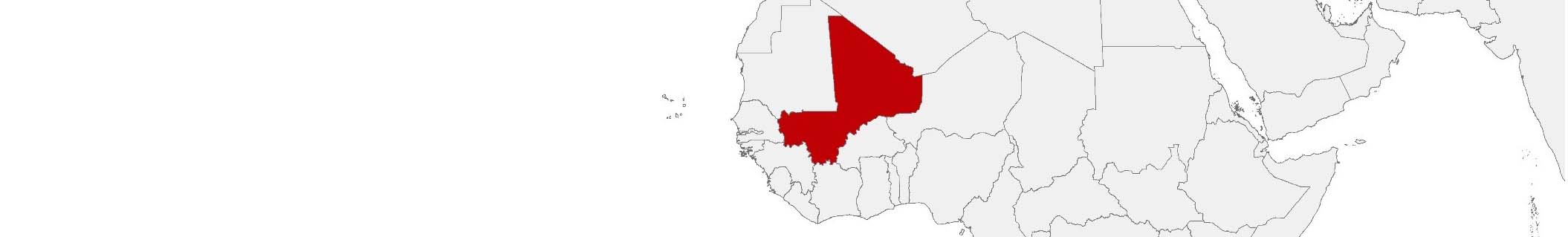 Kaufkraftdaten und soziodemographische Daten können auf einer Karte von Mali mithilfe der Gebietsgrenzen Cercles dargestellt werden.