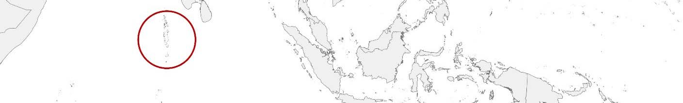 Kaufkraftdaten und soziodemographische Daten können auf einer Karte von Malediven mithilfe der Gebietsgrenzen Atolls dargestellt werden.
