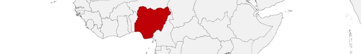 Kaufkraftdaten und soziodemographische Daten können auf einer Karte von Nigeria mithilfe der Gebietsgrenzen Local Government Areas dargestellt werden.