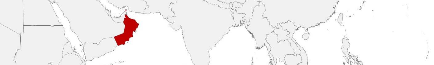 Kaufkraftdaten und soziodemographische Daten können auf einer Karte von Oman mithilfe der Gebietsgrenzen Wilayat dargestellt werden.