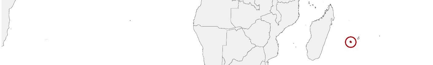 Kaufkraftdaten und soziodemographische Daten können auf einer Karte von Réunion mithilfe der Gebietsgrenzen Communes dargestellt werden.