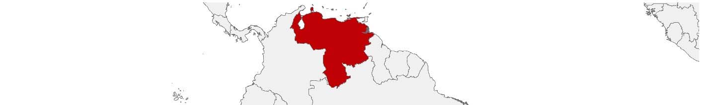Purchasing power data and socio-demographic data can be displayed on a map of Venezuela using the following area boundaries: Estados and Municipios.