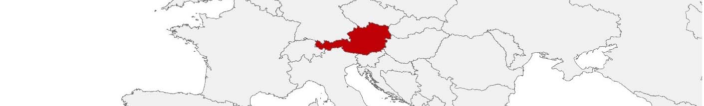 Purchasing power data and socio-demographic data can be displayed on a map of Österreich using the following area boundaries: 100 x 100 m, PC 4-digit, Gemeinden und Zählsprengel.