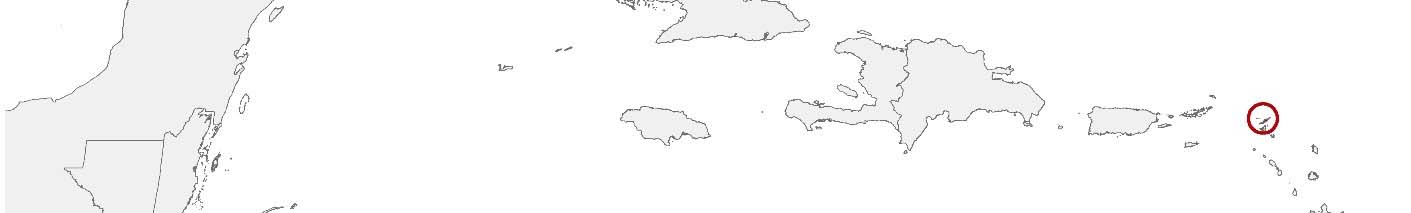 Purchasing power data and socio-demographic data can be displayed on a map of Anguilla using the following area boundaries: Districts.