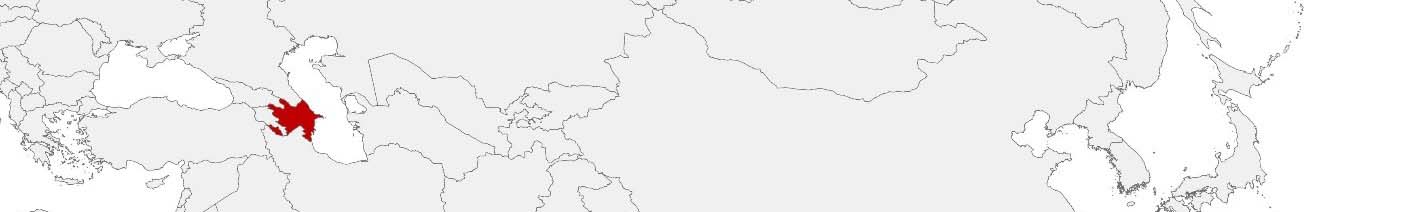Purchasing power data and socio-demographic data can be displayed on a map of Aserbaidschan using the following area boundaries: Rayonlar.