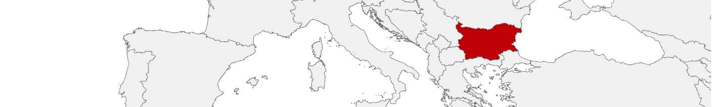 Purchasing power data and socio-demographic data can be displayed on a map of Bulgaria using the following area boundaries: 100 x 100 m, PC 2-digit, PC 4-digit and Obshtini.