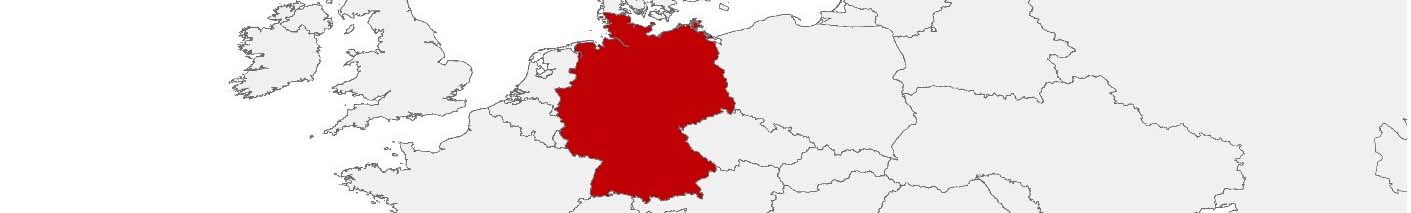 Kaufkraftdaten und soziodemographische Daten können auf einer Karte von Deutschland mithilfe der Gebietsgrenzen 100 x 100 m, PC 5-digit, Gemeinden und MikroPLZ dargestellt werden.