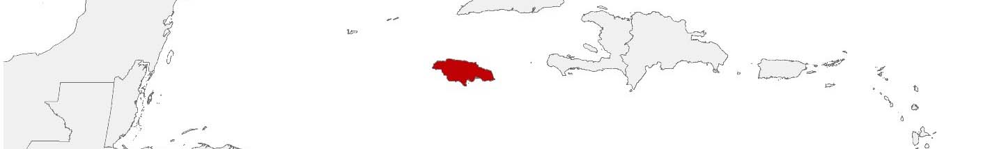 Purchasing power data and socio-demographic data can be displayed on a map of Jamaica using the following area boundaries: Parishes.