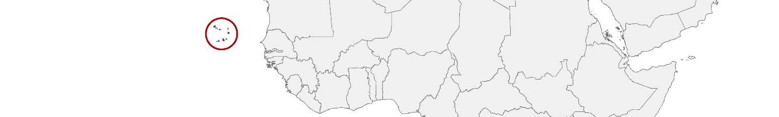 Purchasing power data and socio-demographic data can be displayed on a map of Kap Verde using the following area boundaries: Concelhos.