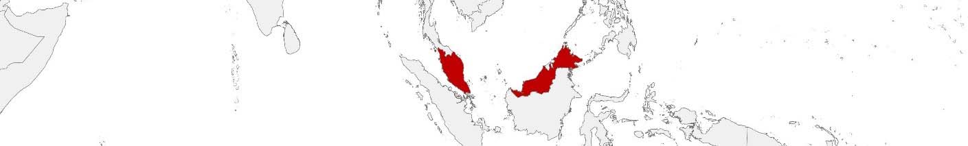 Purchasing power data and socio-demographic data can be displayed on a map of Malaysia using the following area boundaries: Daerah and Mukim.