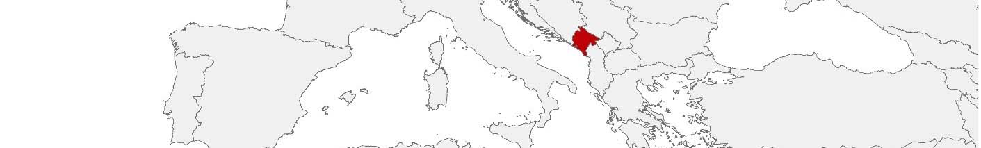 Purchasing power data and socio-demographic data can be displayed on a map of Montenegro using the following area boundaries: 100 x 100 m, PC 2-digit, PC 5-digit and Opštine.