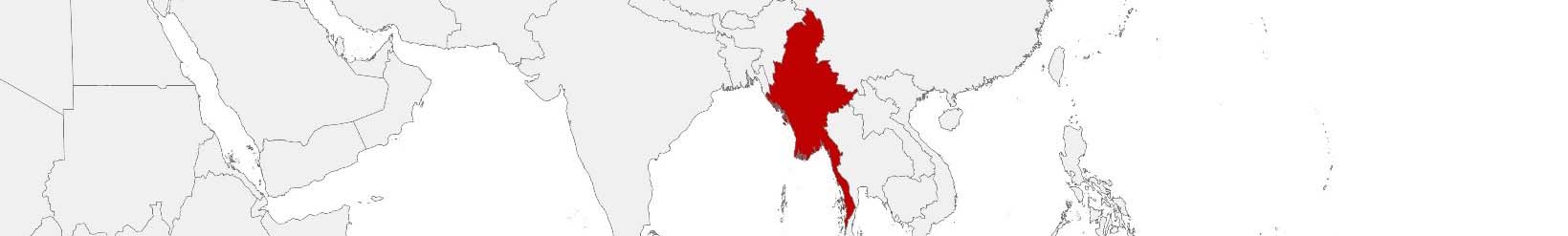 Purchasing power data and socio-demographic data can be displayed on a map of Myanmar using the following area boundaries: Myahoetnaal and Pyi ne-myar / Taing-myar.