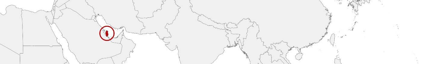 Purchasing power data and socio-demographic data can be displayed on a map of Qatar using the following area boundaries: Zones.