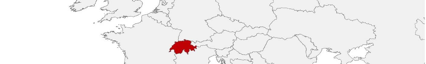 Kaufkraftdaten und soziodemographische Daten können auf einer Karte von Schweiz mithilfe der Gebietsgrenzen 100 x 100 m, PC 4-digit, Gemeinden und PC 6-digit dargestellt werden.