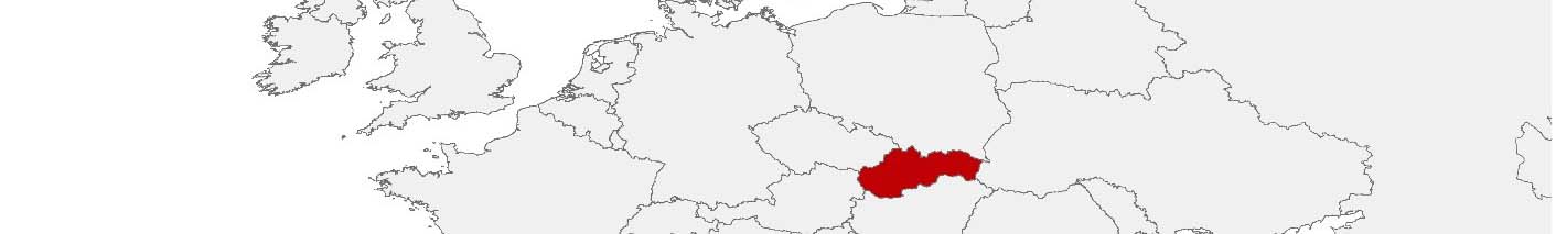 Purchasing power data and socio-demographic data can be displayed on a map of Slovakia using the following area boundaries: 100 x 100 m, PC 5-digit, Obce and Basic Settlements Units.