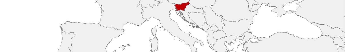 Purchasing power data and socio-demographic data can be displayed on a map of Slovenia using the following area boundaries: 100 x 100 m, PC 4-digit, Občine and Naselja.