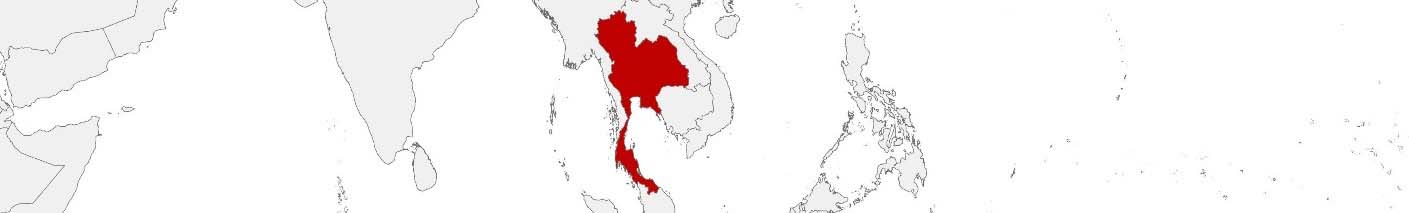 Purchasing power data and socio-demographic data can be displayed on a map of Thailand using the following area boundaries: Amphoe und Tambon.