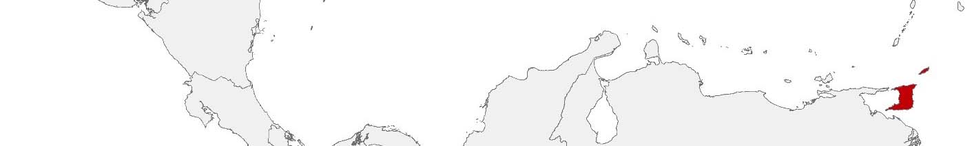 Purchasing power data and socio-demographic data can be displayed on a map of Trinidad and Tobago using the following area boundaries: Municipalities.