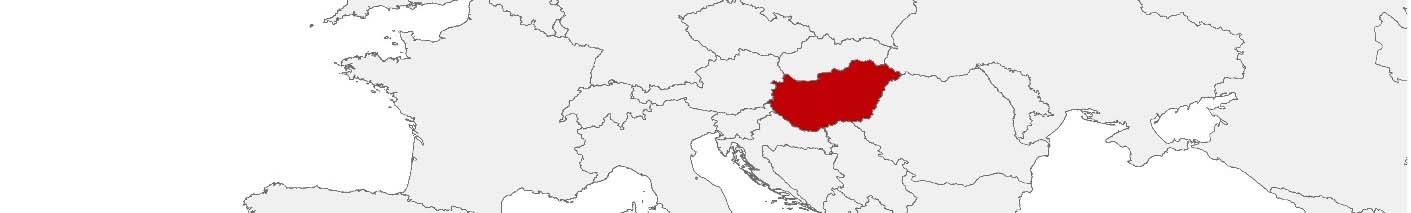 Kaufkraftdaten und soziodemographische Daten können auf einer Karte von Ungarn mithilfe der Gebietsgrenzen 100 x 100 m, PC 4-digit und Települések dargestellt werden.